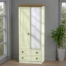 Warwick 2ft6 2 Drawer Mirror Robe Warwick 2ft6 2 Drawer Mirror Robe