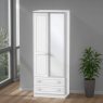 Warwick Tall 2ft6 2 Drawer Mirror Robe