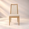 Romana Padded Back Dining Chair Fabric Main Image HF