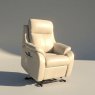 Kingsbury Dual Elevate Chair in Leather