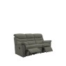 G Plan Malvern 3 Seater (3 Cushion) Double Recliner in Leather