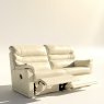 Malvern 3 Seater (2 Cushion) Double Recliner in Leather
