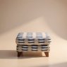 Riley Large Footstool in Fabric