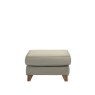 G Plan Riley Large Footstool in Leather
