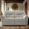 G Plan G Plan Seattle 2 Seater Sofa with Show Wood in Fabric