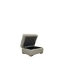 G Plan G Plan Seattle Storage Footstool with Show Wood in Leather