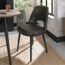 Bentley Designs Vintage Peppercorn Upholstered Chair (Pair)