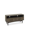 Bentley Designs Vintage Weathered Oak Entertainment Unit