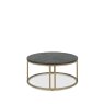 Chevron Peppercorn Ash Coffee Table