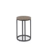 Bentley Designs Chevron Weathered Ash Side Table