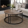 Bentley Designs Chevron Weathered Ash Coffee Table