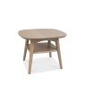 Dansk Scandi Oak Lamp Table with Shelf