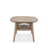 Bentley Designs Dansk Scandi Oak Lamp Table with Shelf