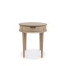 Bentley Designs Dansk Scandi Oak Lamp Table with Drawer