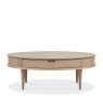 Bentley Designs Dansk Scandi Oak Coffee Table with Drawer