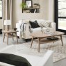 Bentley Designs Dansk Scandi Oak Coffee Table with Shelf