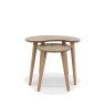 Dansk Scandi Oak Nest of Lamp Tables