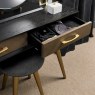 Bentley Designs Sienna Fumed Oak & Peppercorn Dressing Table