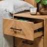 Bentley Designs Riva Oak 2 Drawer Nightstand