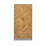 Bentley Designs Riva Oak Double Wardrobe