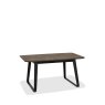 Bentley Designs Emerson Weathered Oak & Peppercorn 4-6 Extension Dining Table