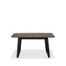 Emerson Weathered Oak & Peppercorn 4-6 Extension Dining Table
