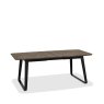 Bentley Designs Emerson Weathered Oak & Peppercorn 4-6 Extension Dining Table