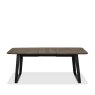 Bentley Designs Emerson Weathered Oak & Peppercorn 4-6 Extension Dining Table