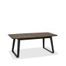 Emerson Weathered Oak & Peppercorn 6-8 Extension Dining Table