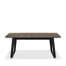 Bentley Designs Emerson Weathered Oak & Peppercorn 6-8 Extension Dining Table