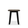 Bentley Designs Emerson Weathered Oak & Peppercorn Lamp Table