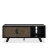 Emerson Weathered Oak & Peppercorn Entertainment Unit