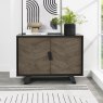 Bentley Designs Emerson Weathered Oak & Peppercorn Narrow Sideboard