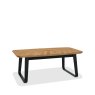 Emerson Rustic Oak & Peppercorn Coffee Table