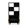 Bentley Designs Emerson Rustic Oak & Peppercorn Display Unit