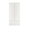 Bentley Designs Ashby White Double Wardrobe