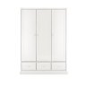 Bentley Designs Ashby White Triple Wardrobe