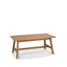 Bentley Designs Camden Rustic Oak 4-6 Extension Dining Table