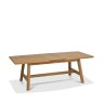 Bentley Designs Camden Rustic Oak 4-6 Extension Dining Table