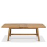 Bentley Designs Camden Rustic Oak 4-6 Extension Dining Table