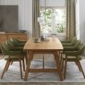 Bentley Designs Camden Rustic Oak 6-8 Extension Dining Table