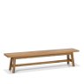 Bentley Designs Camden Rustic Oak Large Bench