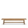 Camden Rustic Oak Large Bench