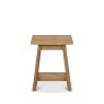 Bentley Designs Camden Rustic Oak Lamp Table