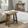 Bentley Designs Camden Rustic Oak Side Table