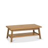 Camden Rustic Oak Coffee Table