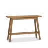 Bentley Designs Camden Rustic Oak Console Table with Shelf