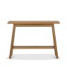 Bentley Designs Camden Rustic Oak Console Table with Shelf