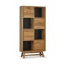 Bentley Designs Camden Rustic Oak Display Cabinet