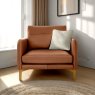 Ercol Aosta Chair in Leather Ercol Aosta Chair in Leather